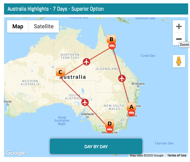 Australia Itinerary 7 Days, Luxury Holiday Packages Australia