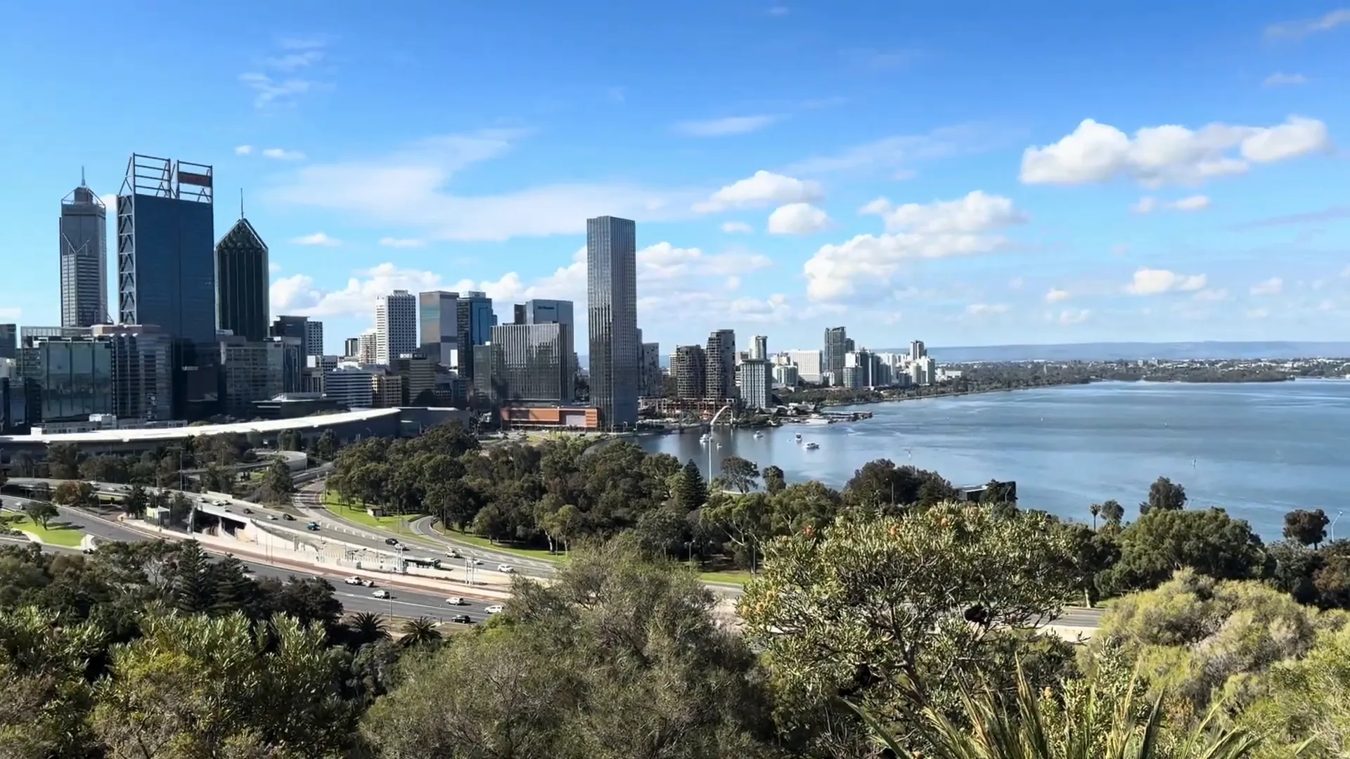 View over Perth from Kings Park