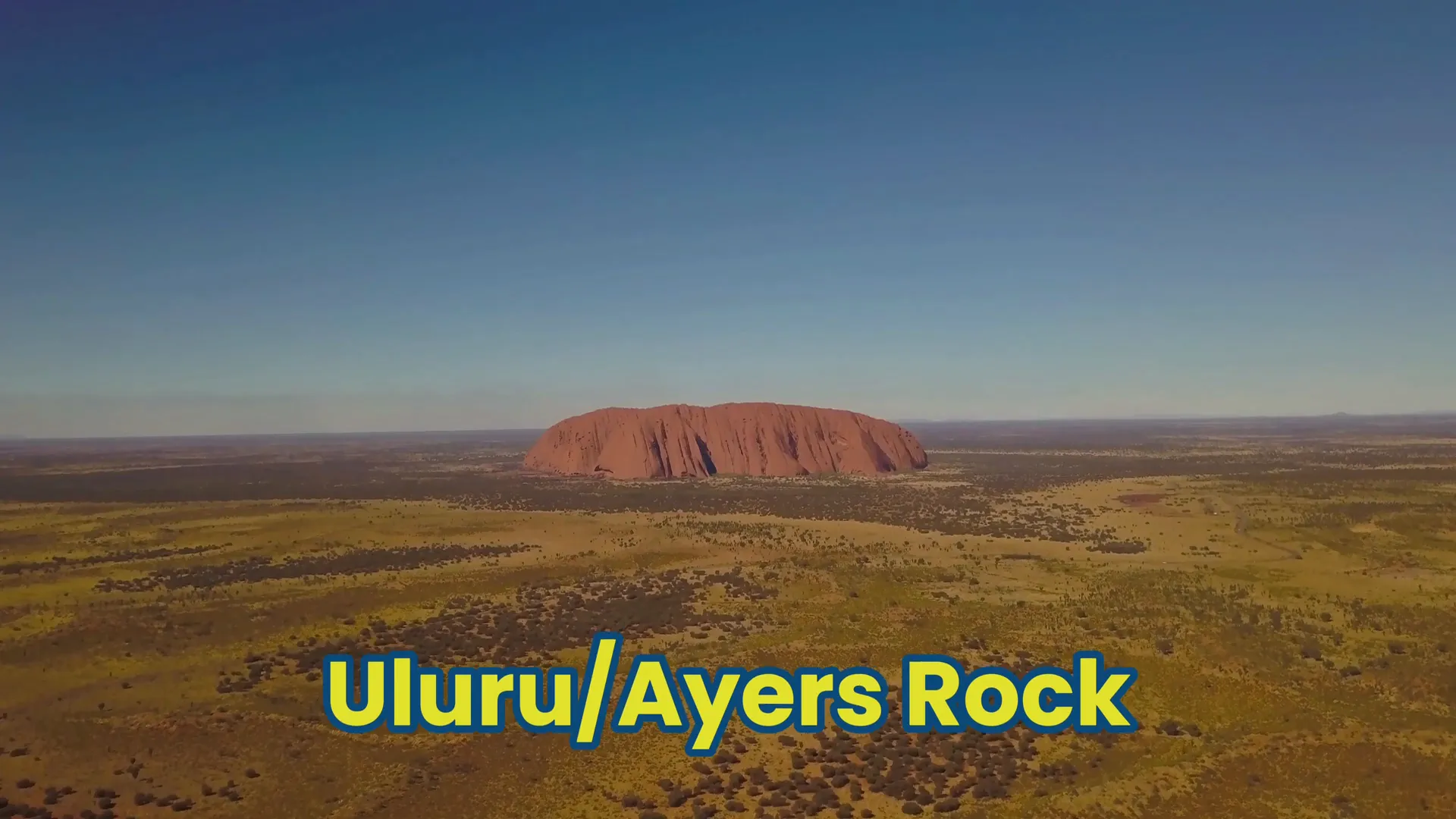 Uluru and the harsh summer heat of Central Australia